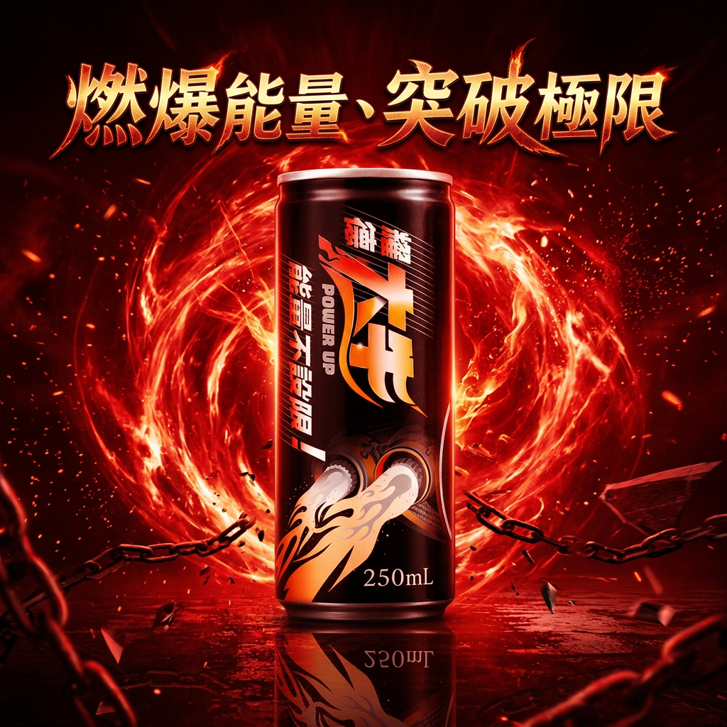 耀德大牛能量氣泡飲